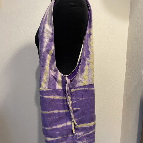Hobo bag like new, small, hippie style, purple, circular base