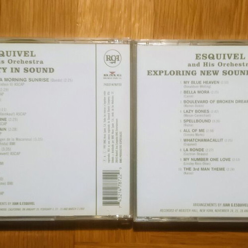 Esquivel 2 CD set new