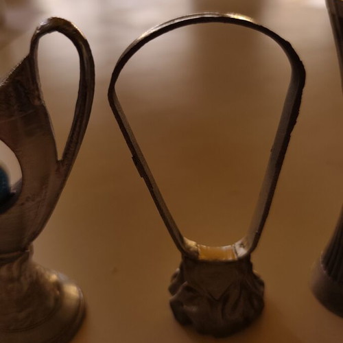 Olympiacos 2024-2025 Trophy Set 4 Pieces 3D Printed