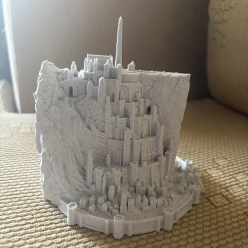 Minas Tirith model from The Lord of the Rings
