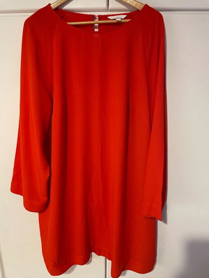 H&M Midi Dress Red Like New, Size XL