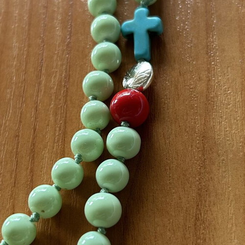 Set of 2 necklaces in turquoise colors like new