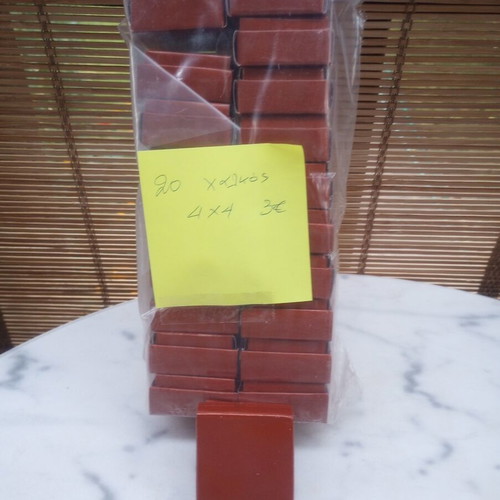 Small packaging boxes pack of 20, copper/brick color, new