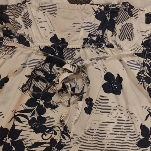 Tommy Hilfiger summer top size M like new, blue and white