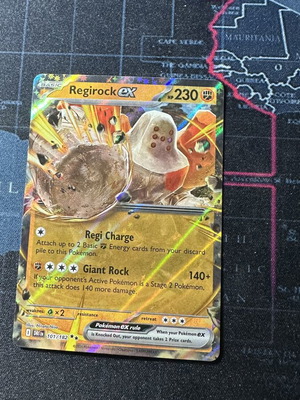 Regirock ex DRI 101/182 Pokemon card new