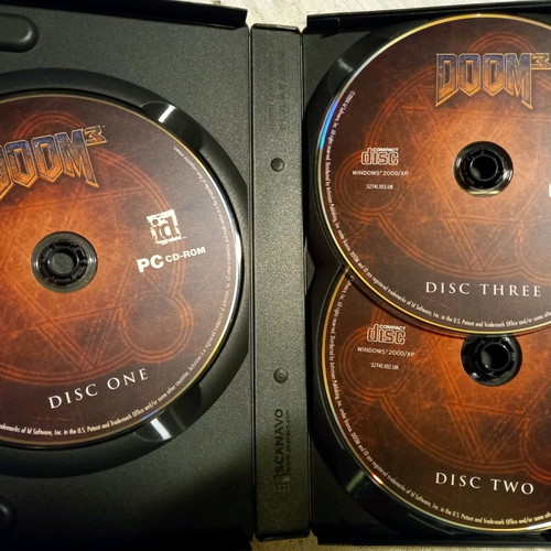 Doom 3 PC game used, in very good condition