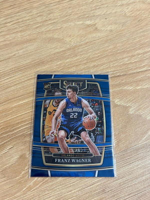 Franz Wagner 2021-2022 Select Silver Holo Rookie RC Blue Concourse Prizm #15 SP like new
