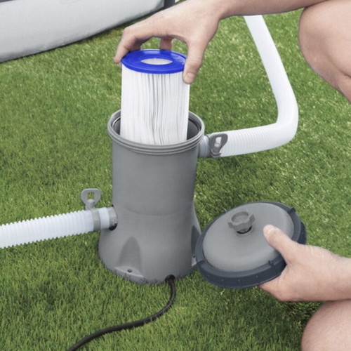 Intex pool 3.05 m x 0.76 m used with pump and filter
