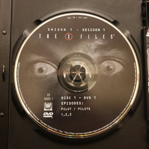 The X-Files Collection Vol. 1 DVD used, first 4 episodes