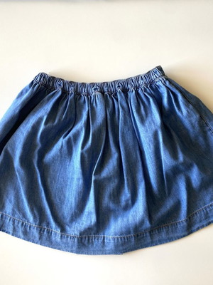 Gap Kids denim skirt size L like new, blue