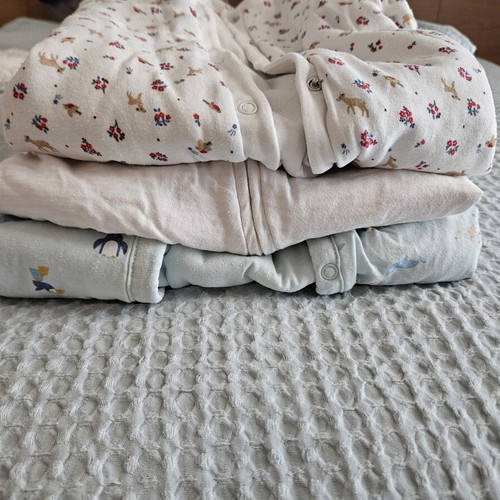 Mothercare baby sleeping bags used, pack of 5 for 3-9 months