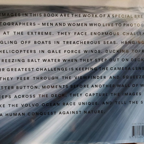 Coffee Table Book Volvo Ocean Race like new, 250 pages