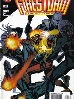Firestorm The Nuclear Man 2006 μεταχειρισμένο κόμικς