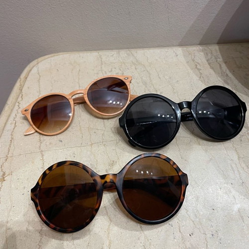 Anonymous sunglasses used, set of 3 pieces