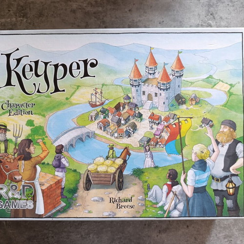 Keyper board game used