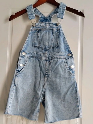 Zara denim playsuit for girls 9 years like new, light blue