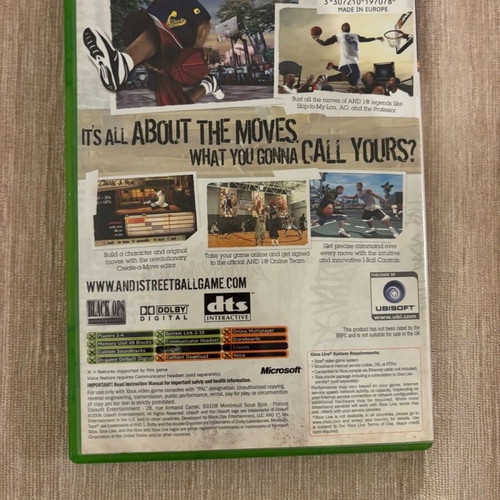 And 1 Streetball Xbox Original used, complete English version