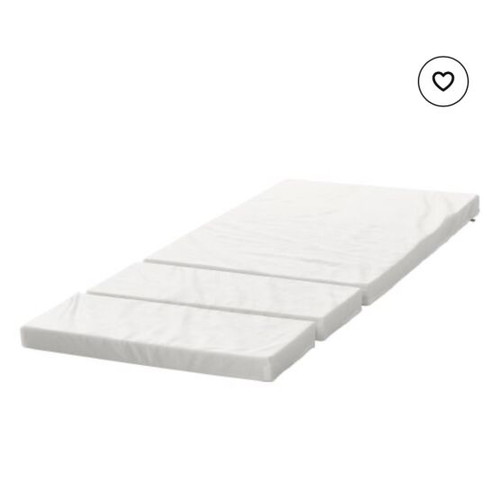 Extendable bed used with mattress from Ikea 80x200 cm