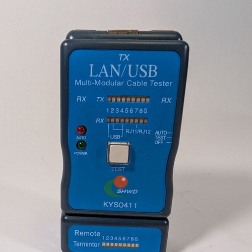 Lan / USB Cable Tester used