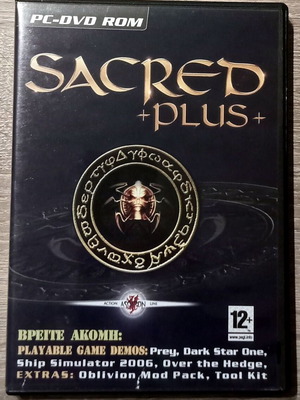 Sacred Plus PC game used, action role playing