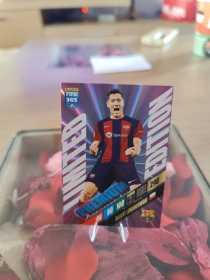 Lewandowski FIFA Andrenalyn 24 Premium Limited Football Card new