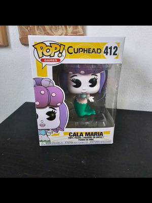 Funko POP! Games Cuphead Cala Maria vinyl figure #412 new