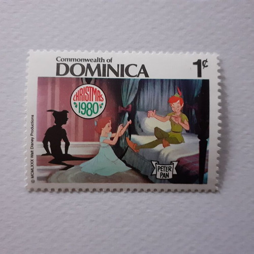 Commonwealth of Dominica Walt Disney Peter Pan 1980 stamp set mint