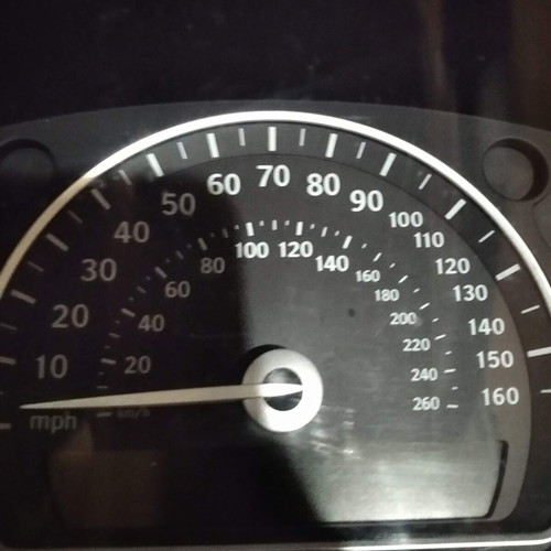 Saab 95 turbo tachometer IPC407 used, P12774533