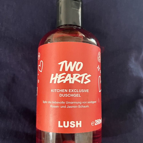 Lush Two Hearts shower gel limited edition
