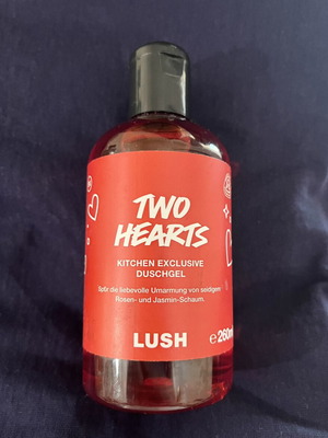 Lush Two Hearts shower gel limited edition