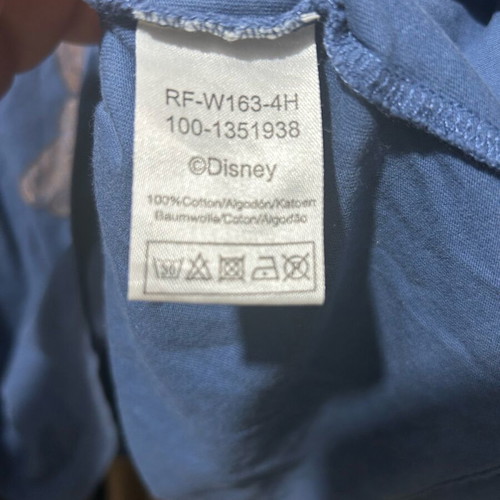 Disney cotton t-shirt new for ages 5-8 blue