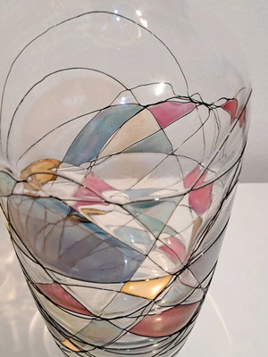 Decorative Vase used, 30cm