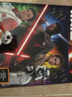 Topps Star War sticker album new with 4 packs