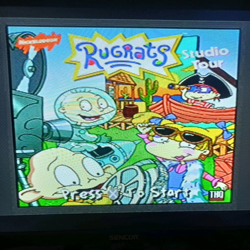 Rugrats Studio Tour PlayStation 1 game used
