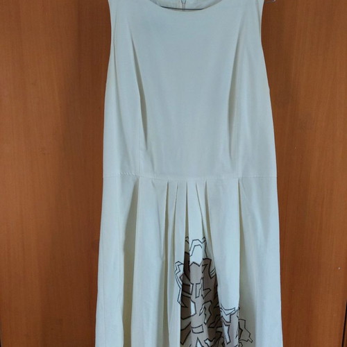 Ecru dress used, size 2XL, ideal for baptism or wedding