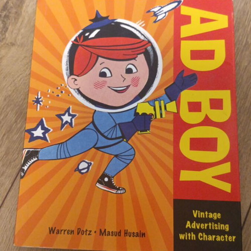 Ad Boy book used, vintage advertising mascots