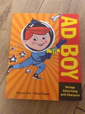 Ad Boy book used, vintage advertising mascots