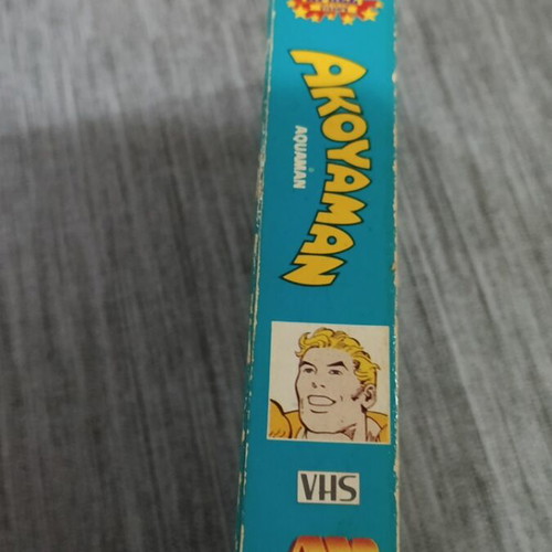 Aquaman VHS like new with Greek subtitles