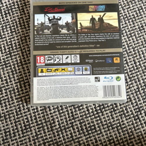 Grand Theft Auto Episodes From Liberty City PS3 used