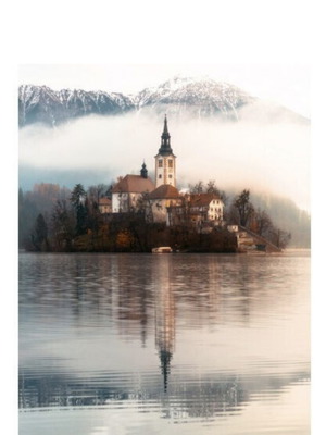 Ravensburger puzzle 1500 pieces The Island of Desires-Slovenia like new