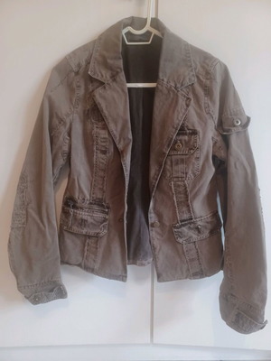 Pink Woman jacket brown like new, size S