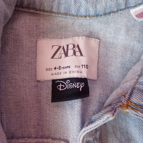 Zara Minnie denim jacket for 4-5 years old