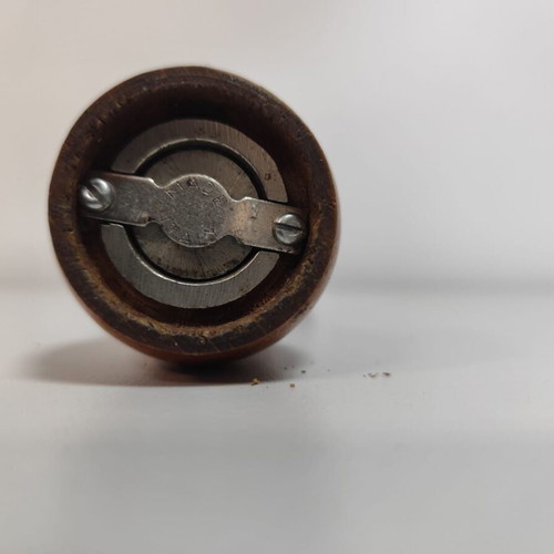 Vintage Italian spice mill used