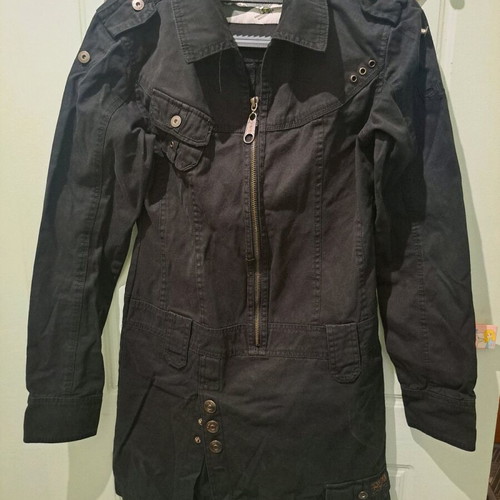 Helmi Cargo Dress like new, black, size S/M