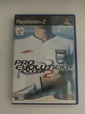 Pro Evolution Soccer 2 PS2 game like new with both manuals