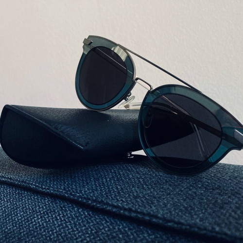 Police Halo 2 PL349 sunglasses new, unisex, silver matte frame