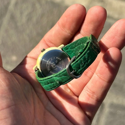 Vintage Condor children's watch green