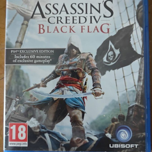 Assassin's Creed Black Flag PS4 like new