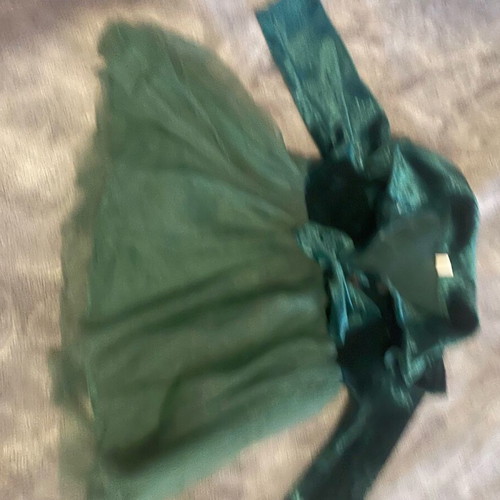 Baby clothing set for girl used, 7 pants, 2 dresses, 1 pair of shoes