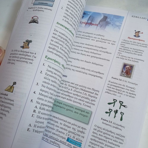 Introduction to Computer Science Principles used, Grade 11 textbook